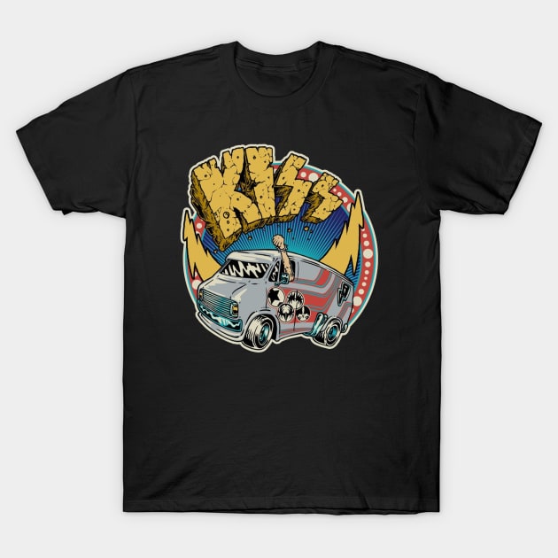 Road on tour T-Shirt by Notfoundartofficial